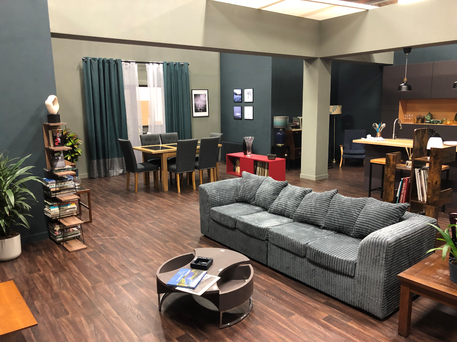 Studio set build space at Stream Digital